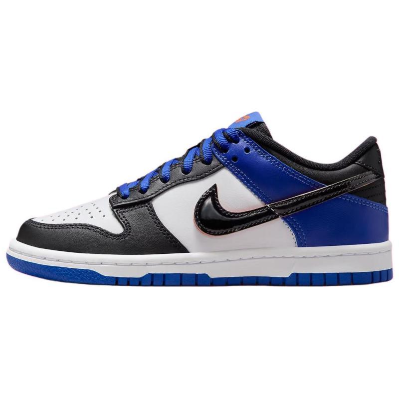 Nike Dunk Anti Slip Wear Resistant Low Top Kids' Skateboarding Shoes Blue Sneakers HF0970-100
