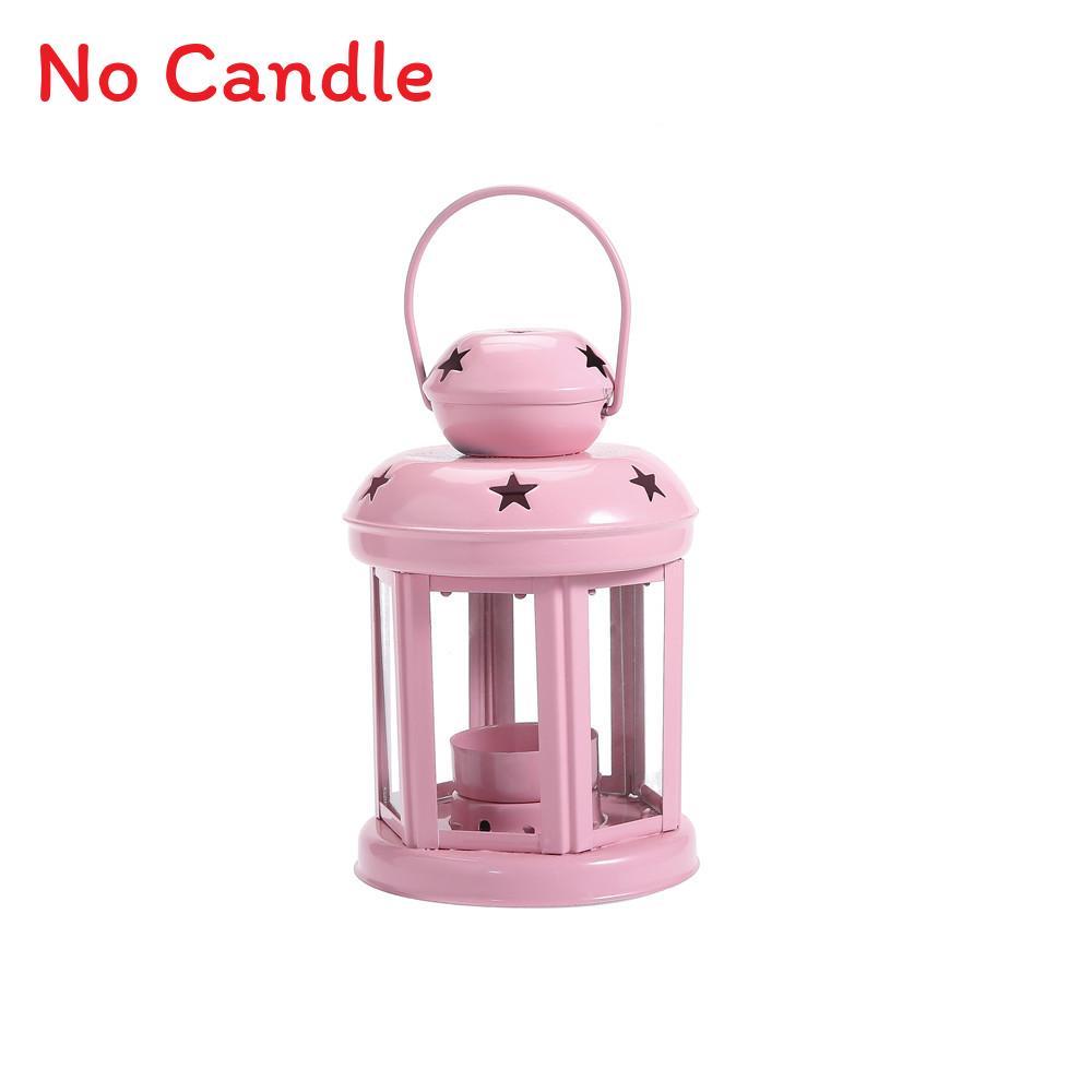 Hollow Star Iron Candle Stand For Party Decorations And Romantic Home Accents