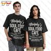 Blues Brothers Murphy'S Soul Food Cafe Men'S Vintage  T-Shirt Fired Chicken Chicago WTXV