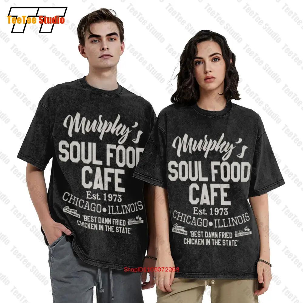Blues Brothers Murphy'S Soul Food Cafe Men'S Vintage T-Shirt Fired Chicken Chicago WTXV