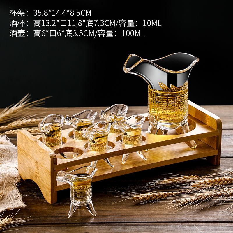 10 мл/100 мл-6 шт./комплект прозрачный набор бокалов для вина бокал для бренди виски водки рюмка скандинавский стиль семейный винный набор для вечеринки