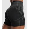 Gymshark Бесшовные шорты Apex Black Graphite Grey B3b4p Bb29