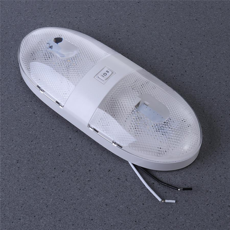 5 Pcs Optronics RV Car LED Ceiling Light Marine Boat Camper Trailer Dome Lamp Caravan 12V 340LM