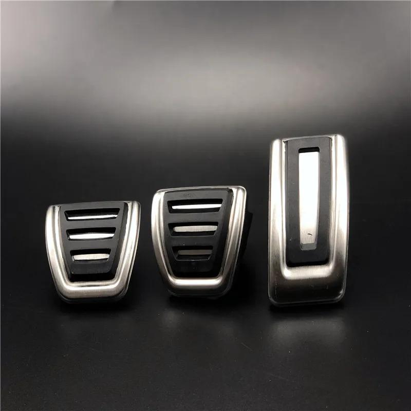Car Pedals For Skoda KAMIQ Combi SCALA Octavia Rapid Superb Karoq Kodiaq 2017 - 2020 LHD AT MT Pedal Pad Cover