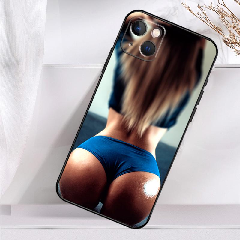 Sexy Girl Ass Bum Phone Case For iPhone 16 15 14 13 12 11 Pro Max Mini X XR XS Max 7 8 Plus Back Cover
