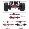 1/16 Front and Rear Axle Set Accessory Hobby Car DIY Accs for C14 B36 C24