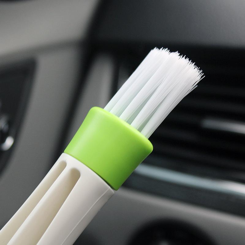 Multi-Purpose Dusting Brush Car Air Vent Cleaning Brush Car Interior Brush Household Crevice Brush
