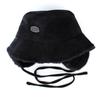 Universal Chemistry Bubble Corduroy Black Earflap Bucket Hat