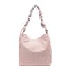Fashionable Ins Large Capacity Tote Bag For Women Available In Chic Colors Like Beige Black Blue And Pink