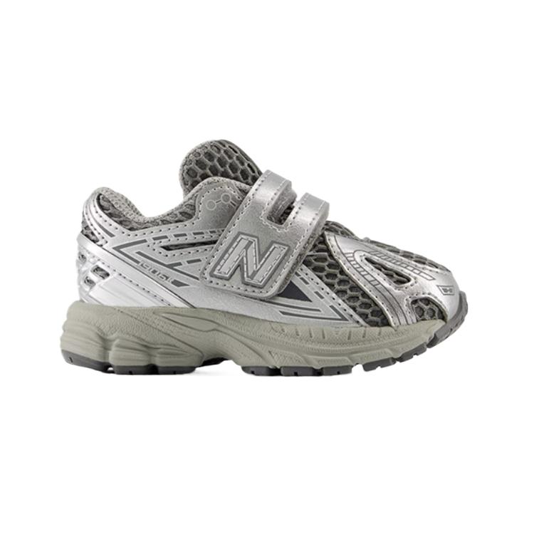 New Balance 1906 Synthetic Leather Mesh Comfortable Simple Fit Lightweight Breathable Low Top Walking Shoes Baby Sneaker Silver Gray IV1906EH-1