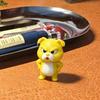 Fun Novelty Desk Items Little Yellow Dog Ornament, 3D Printed Durable PLA Cute Cartoon Figurine Figurine, Funny Arrogant Statue for Home Office Shelf