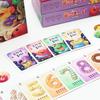 Gulp Monster Number Board Game Childrens Toddler Math Operations Number Learning Card, Popular Korean Game