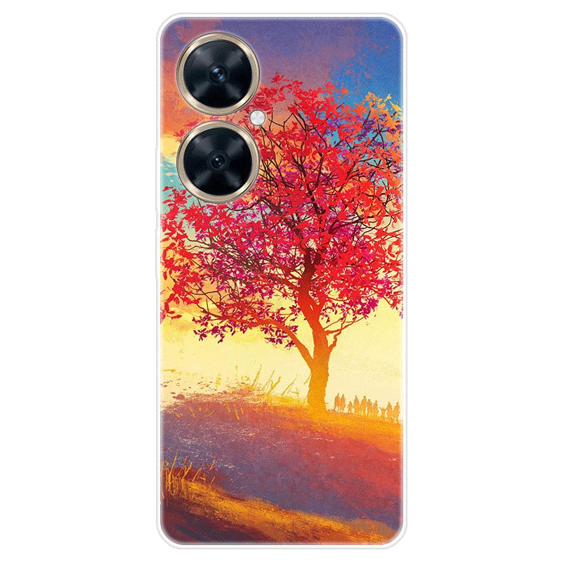 Для Huawei nova 11i nova11i чехол Мягкая силиконовая задняя крышка Чехол для телефона с рисунком из мультфильма Разнообразие