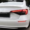 For Honda Civic Sedan 2022 LED Rear Fog Light Tail Bumper Light Sets Running Water Steering Lamp