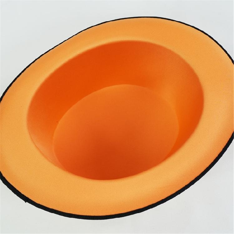 Theatrical Stovepipe Hat for Halloween Costume and Role Playing Fun Fashion Accessory Short Brimmed Hat