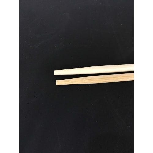 Shinwa Joystyle Bamboo Chopsticks, Approx. 20cm, Individually Wrapped, No-Split, with Toothpicks, Large Capacity, 50 Pairs, Beige