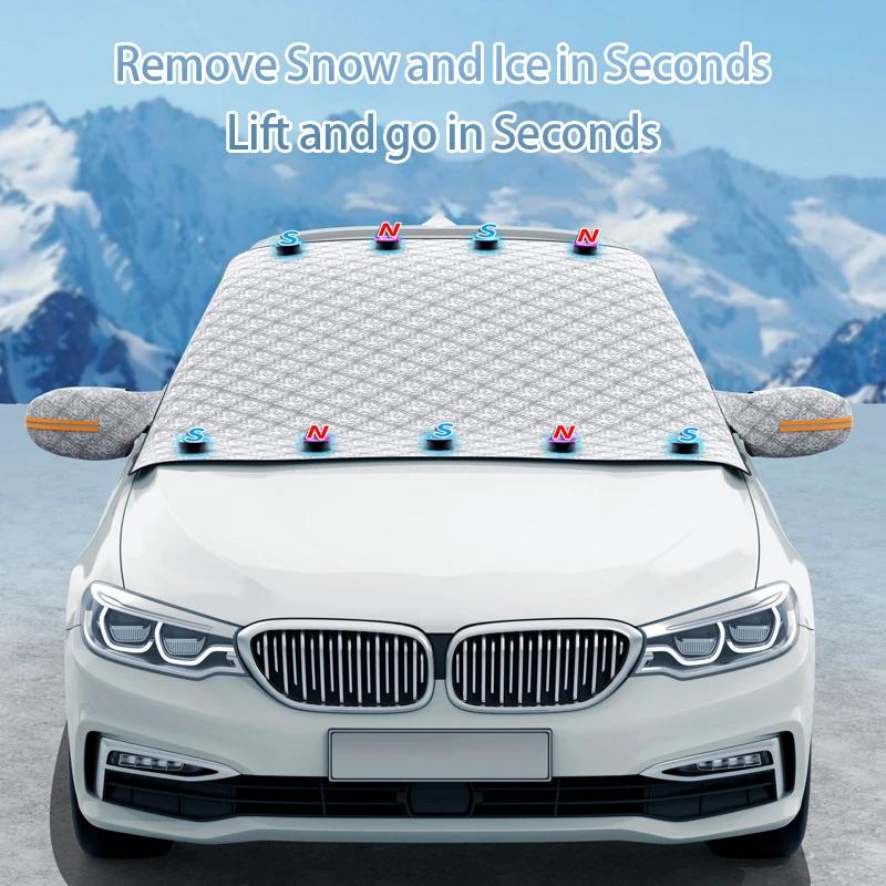 Для Morris Garages MG3 MG5 MG6 MG7 MG GT GS ZS HS EZS EHS Магнитный Чехол-Щит от Снега и Солнца на Переднее Стекло Автомобиля Деталь Автомобиля