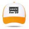 OAsis Printed Mesh Summer Baseball Cap Men Women Party Music Outdoor Fashion Gorros  Sports Breathable Outdoor Sports  Hat