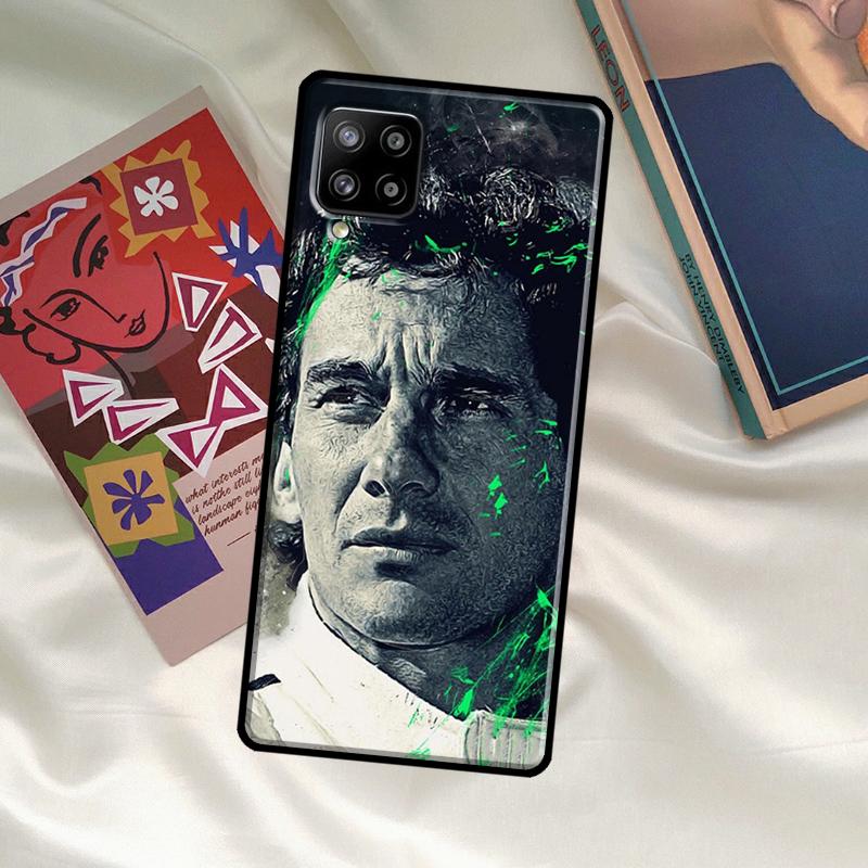 Racing Ayrton Senna Case For Samsung Galaxy A52 A32 A12 A33 A06 A16 A26 A36 A56 A15 A53 A13 A34 A54 A14 A35 A55