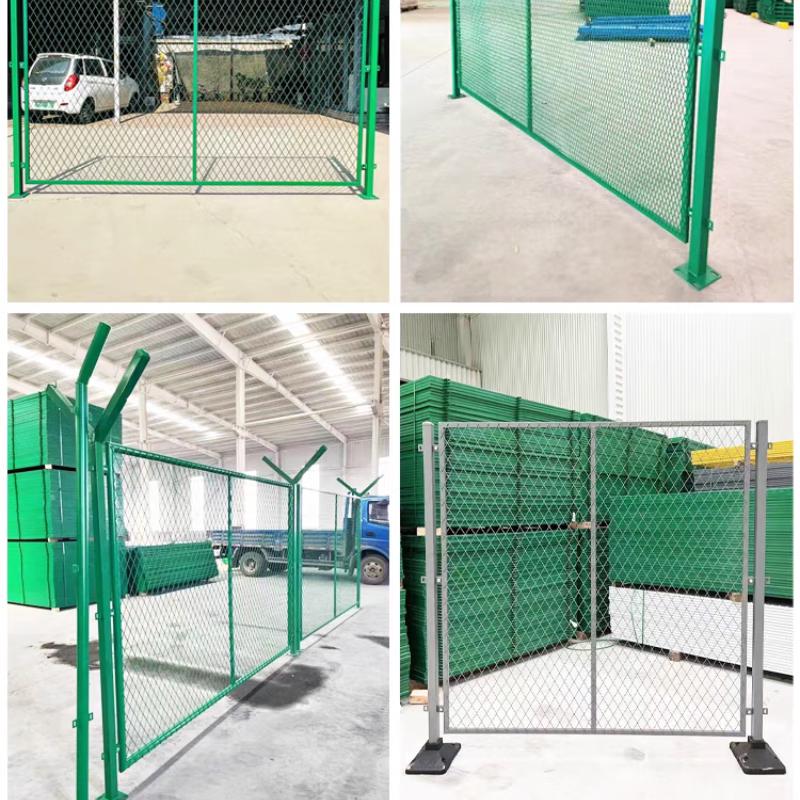 Diamond Mesh Warehouse Security Fence