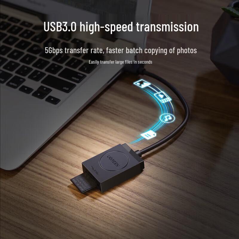 UGREEN USB 3.0 SD/TF Card Reader