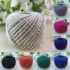 50M 2MM Wrap Gift Link Paper Tag Jute Burlap Ribbon Twine Rope DIY Cord String