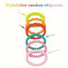 24pcs/set Clip on Plastic Connecting Rings Stroller Baby Rainbow Loop  Gifts