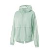 Comfortable Versatile Hooded UV Protection Sun Protection Clothing Women Outerwear Light-Green AFDU896-3
