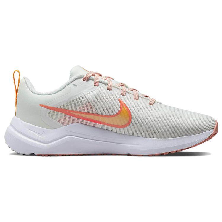 Nike Downshifter 12 White University Gold Женские кроссовки Summit-White Light-Madder-Root Crimson-Bliss DD9294-101