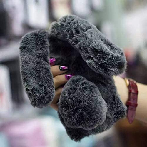 Пушистый чехол в виде кролика на iPhone 13 Pro Max 11 Pro 12 Pro Max XR XS MAX Samsung S21 Note 20 Ultra S20 Plus S20FE A51 A71