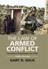 The The Law Of Armed Conflict by Gary D. Solis - Hardback Book