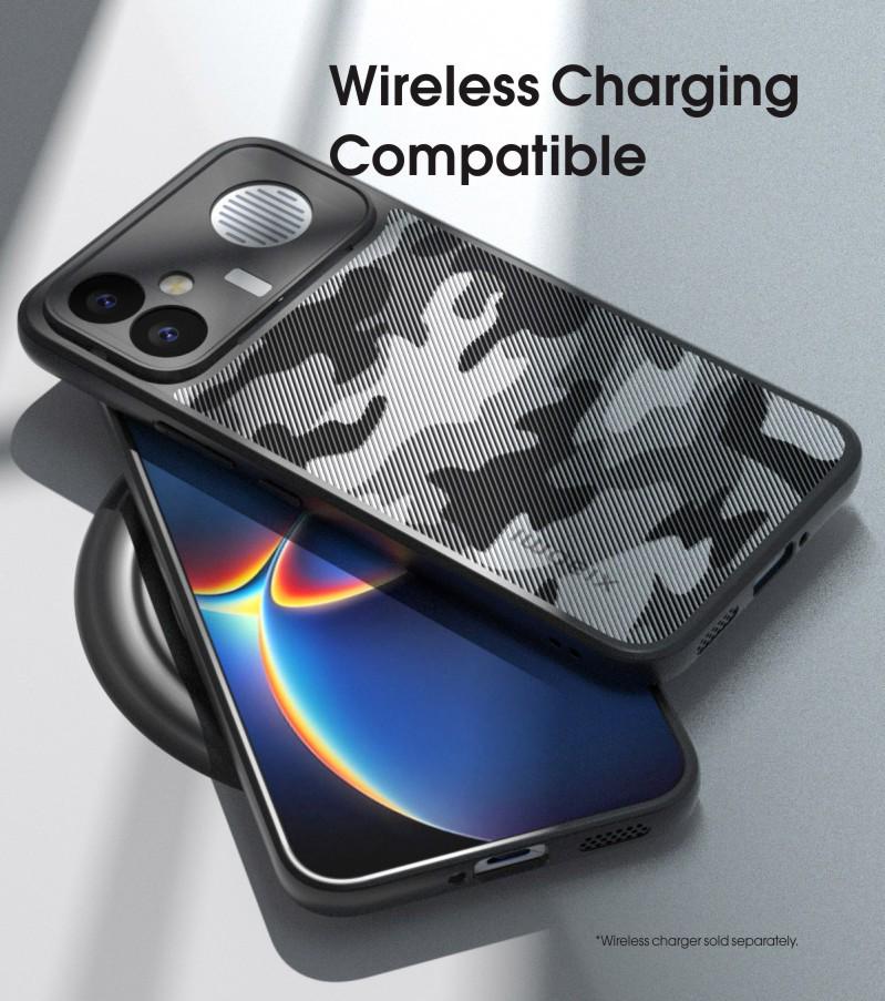 Красный чехол Redmi K90 Max Camo с ремешком - Чехол для полной защиты