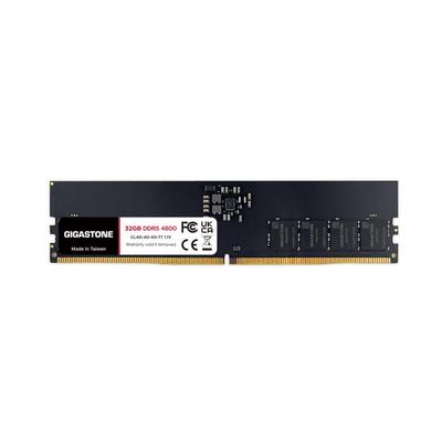 GIGASTONE 32 ГБ Комплект памяти DDR5 DDR5 4800 МГц CL UDIMM Небуферизованный модуль памяти Обновление для настольных ПК (Комплект 32 ГБ) PC5-38400 40-40-40-77 1.1В 288-контактный