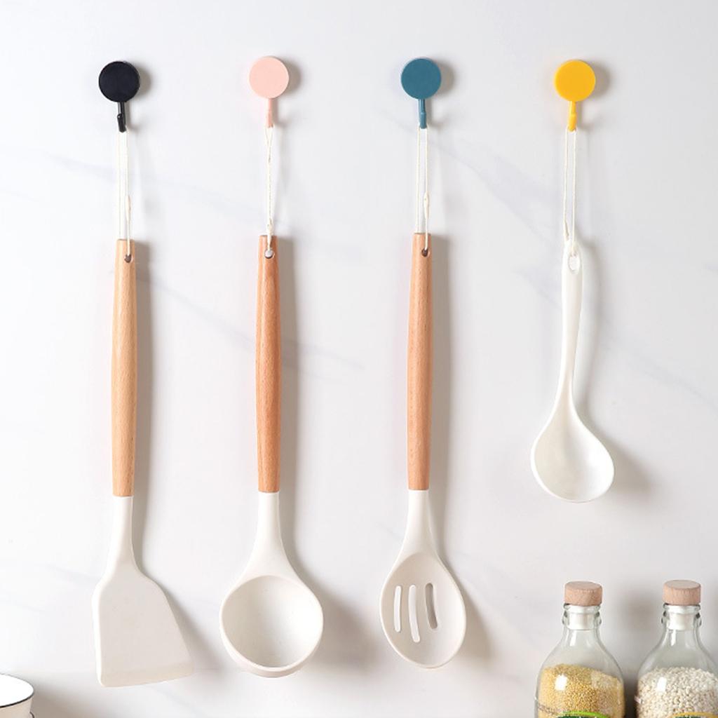 Самоклеящийся настенный крючок без повреждений, с сильной фиксацией, водонепроницаемый, для украшения ванной комнаты и кухни, крючок для ключей для организации дома