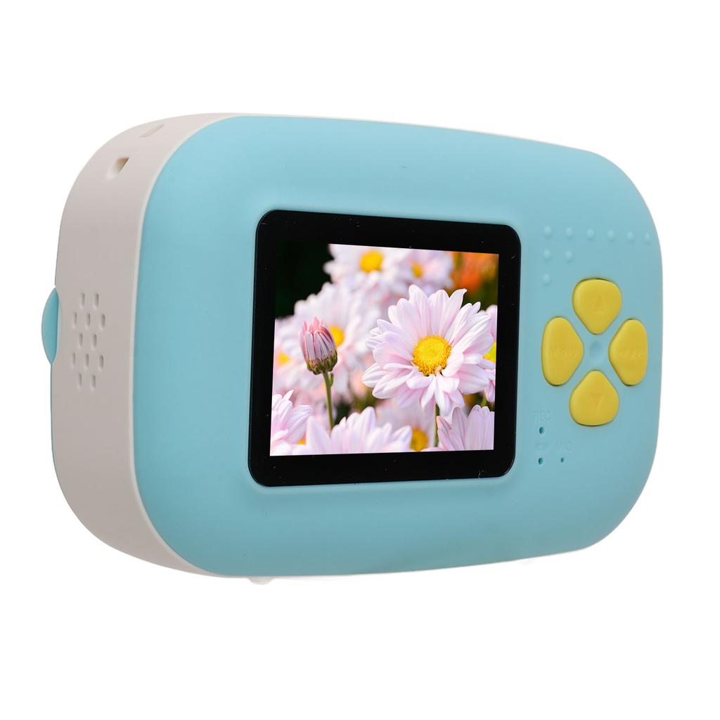 Камера мгновенной печати с бумагой для принтера 16MP 1080P MP3 воспроизведение музыки 1000 мАч встроенная головка