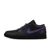 Jordan Air Jordan 1 Cow Leather, Leather Cushioning Slip Resistant Abrasion Resistant Low top Vintage Basketball Shoes 553558-093(Team695-)