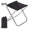 Outdoor Folding Stool Lightweight Heavy Duty Aluminum Alloy Oxford Cloth Camping Hunting Picnic Fishing Mini Collapsible Chair Seat