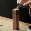 Полый Держатель для благовоний с резьбой Настольная Аромалампа для Агарвуда Сандала Керамическое основание Декор для дома Дзен Медитации