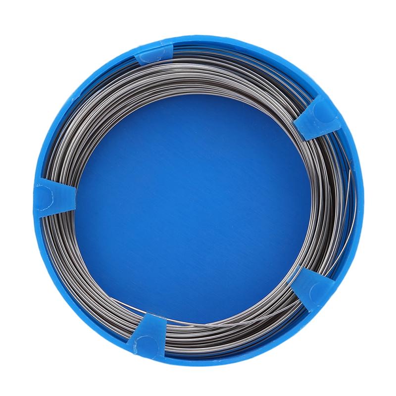 Стоматологическая проволока из нержавеющей стали 0,5/0,6/0,7/0,8/0,9/1,0 мм для хирургических инструментов для ортодонтических зубов