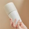 Disposable Cups 210ml White Premium Cardboard Paper Cups, 7.4oz Disposable Cups For  And Cold Drinks And Cappuccino On-site Or To-go