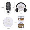 Metal CDs Personality Music Enthusiast Badge Cartoon Brooch Baking Paint Pin Backpack Decoration