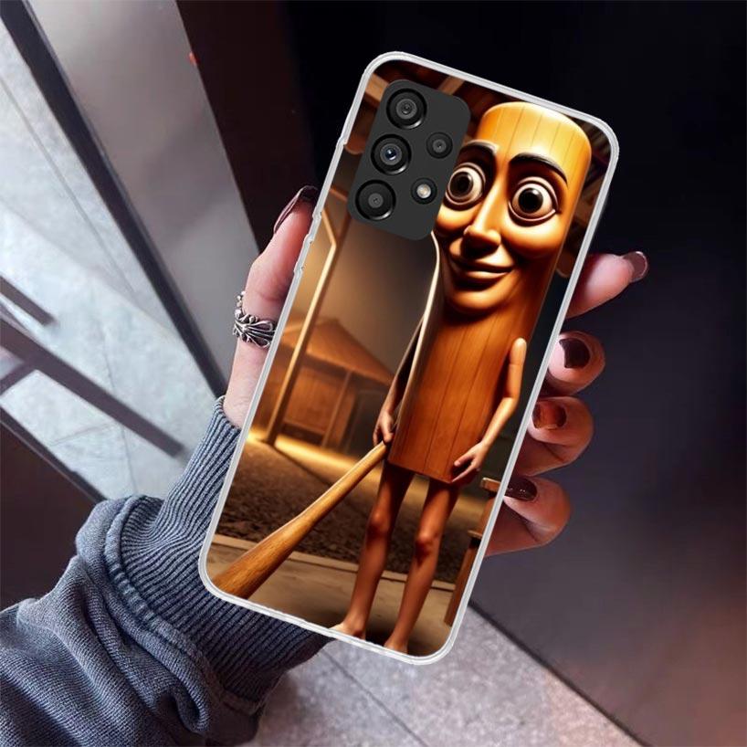 Italian Brainrot Animals Phone Case For Samsung Galaxy A52 A51 A50S A32 A22 A12 A02S A72 A71 A31 A70 A30S Note 20 Ultra 10 Plus