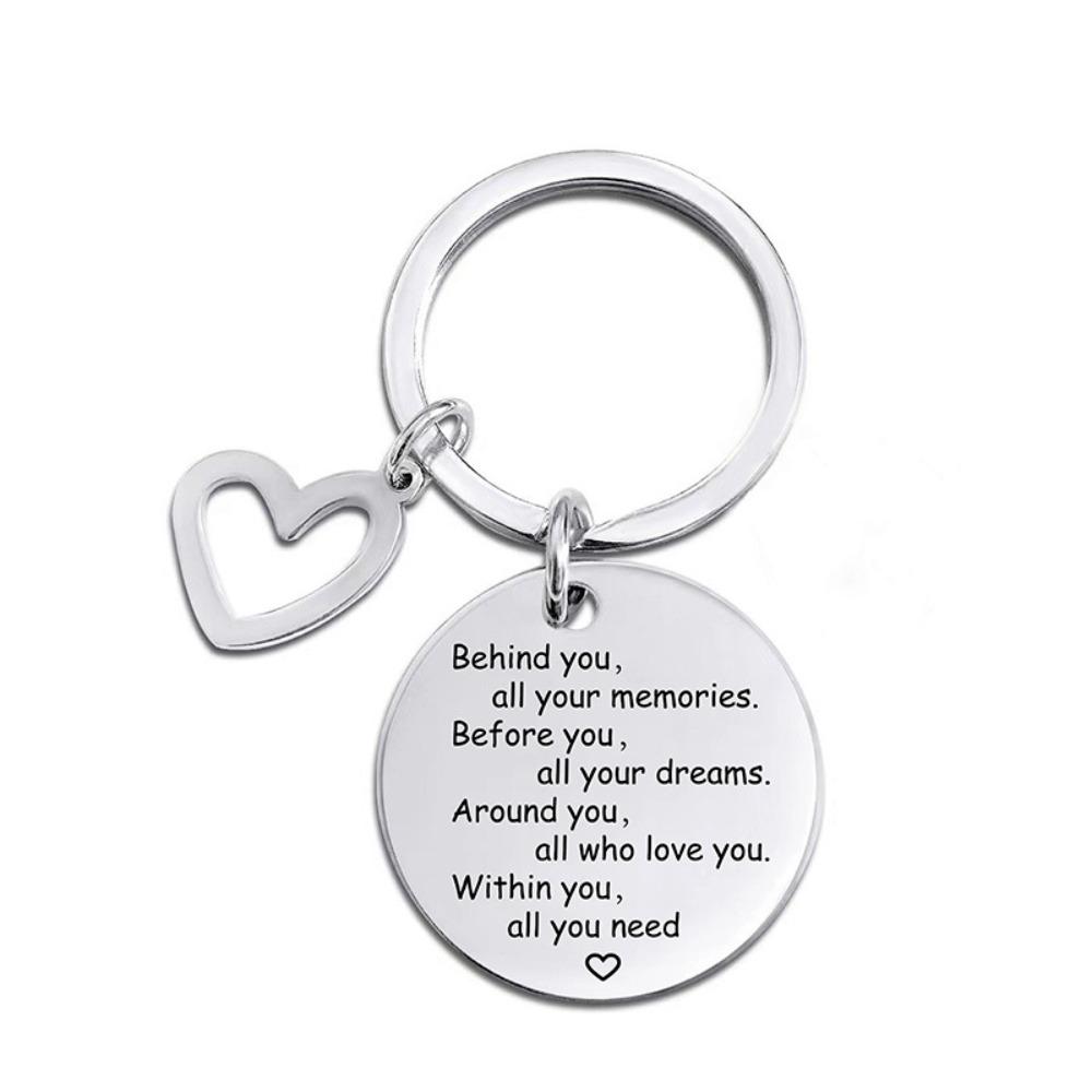 Брелок для выпускного из нержавеющей стали 2025 года, подвеска для выпускного сезона, подарки на церемонию