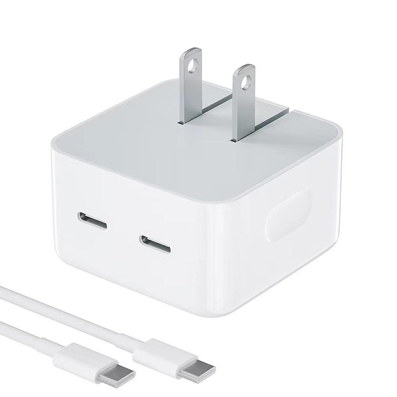 Зарядное устройство 40 Вт с регулируемым напряжением для США подходит для iPhone 14, мобильного телефона Samsung, зарядного устройства Apple, сертификация ETL