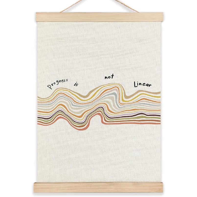 RYYCDOI Middle High School Classroom Wall Decor, Tbh I Can't Wait to Spell the Tea Funny Classroom Wall Art Poster, 12x16 Inches