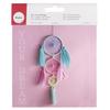 Kit : DIY Dreamcatcher, 14x41cm, Pastel Colored, 1 Piece.