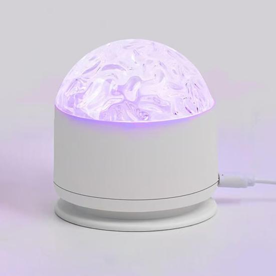 Проектор ночного света Аврора 16 цветов Проектор океанских волн USB Перезаряжаемый Пульт ДУ Проектор света для детей и подростков