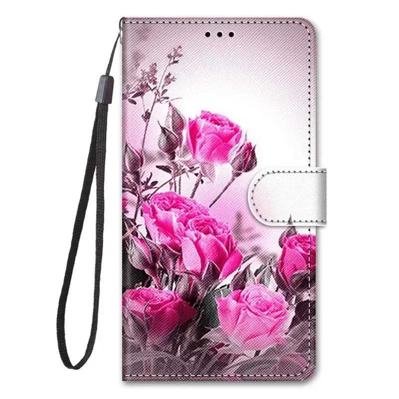 Wallet Book Stand Case for Funda Xiaomi 14T Pro Case on For Coque Xiomi 14t Pro Xiaomi14T 14TPro Cat Animal Painted Phone Cover