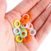 Craft Sewing Accessory Plastic Crochet Ring Mark Circle Knitting Tool Locking Stitch Markers