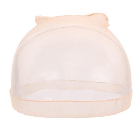 Yousheng 1 Pair Wig Hat Stretchy Invisible Breathable Sheer Natural Nude Ultra-thin Women Lace Front Wig Synthetic Hair Net Stocking